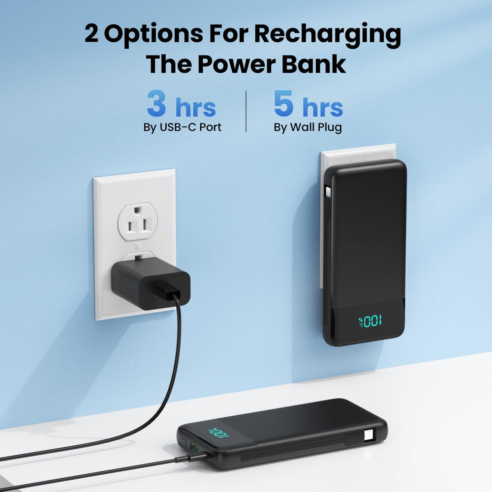 AONIMI can charge four devices at once, ideal for travel days.