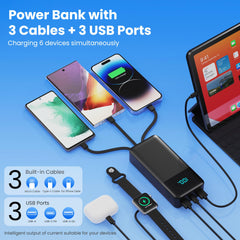 AONIMI power bank with 25W fast charging capability in action.