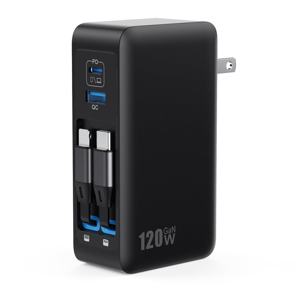 AONIMI USB C Charger Block with foldable plug for easy travel