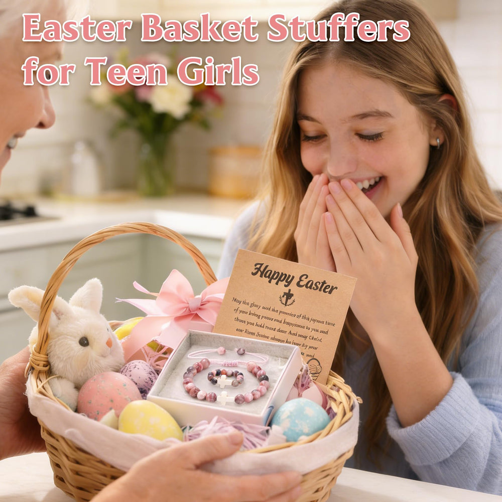 AONSOULE Christian Easter gift set perfect for baptisms, first communions, and confirmations.