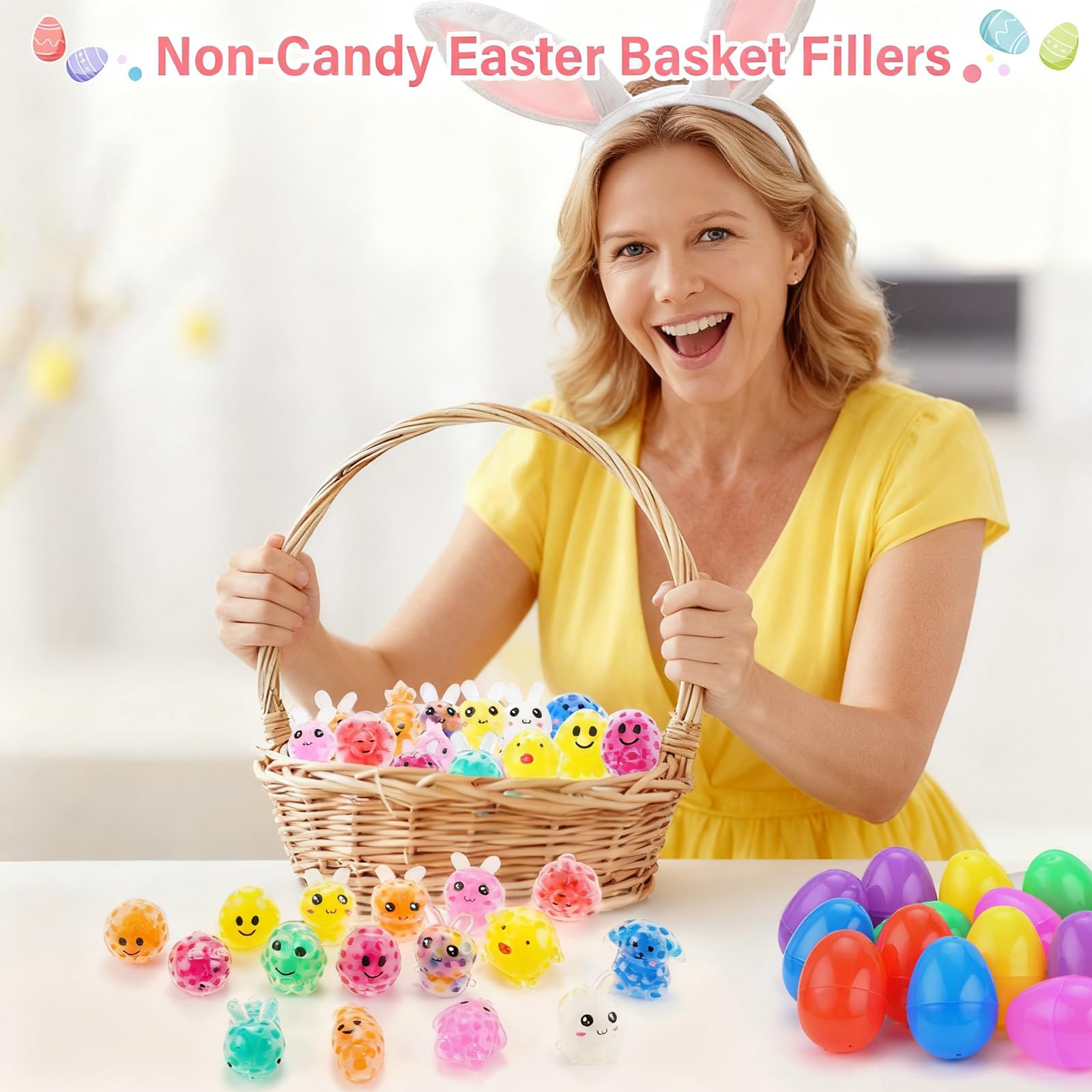 AONSOULE sugar-free Easter basket item promotes candy-free fun