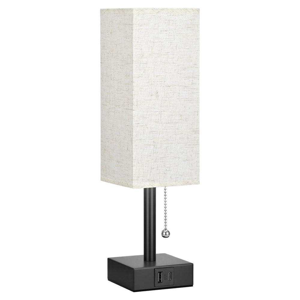 aooshine 14.7-inch lamp fits compact spaces with a stable base.