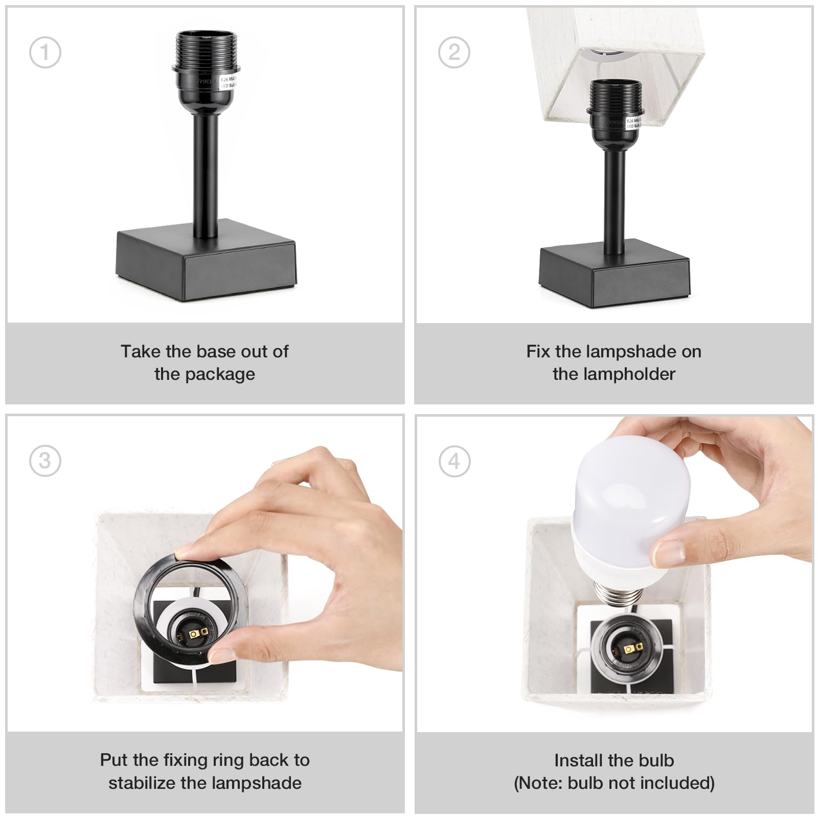 Aooshine bedside light suitable for kids rooms and study corners.