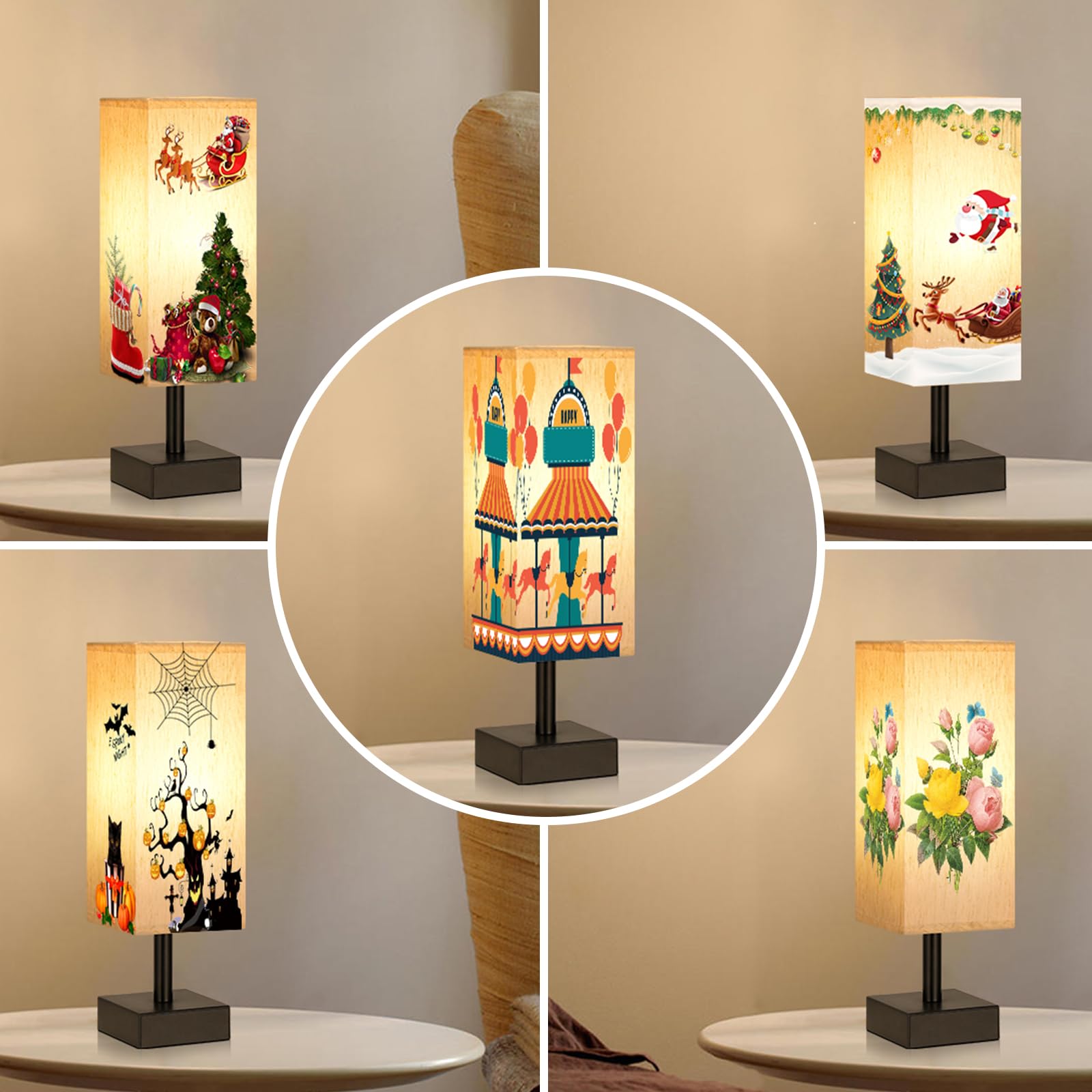 Aooshine compact desk lamp fits small rooms and dorms.