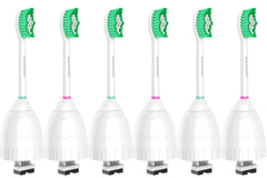 Aoremon toothbrush heads pack close-up with durable bristles for thorough cleaning