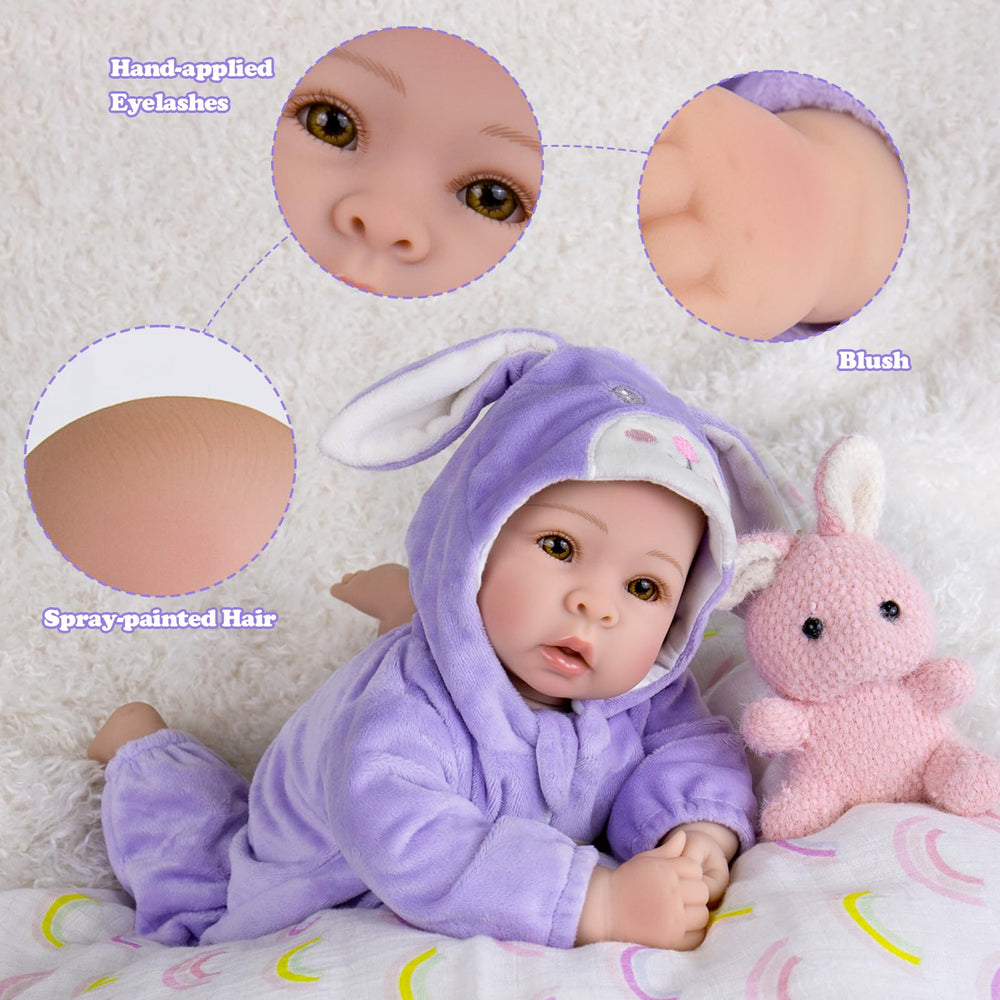 Aori Real Baby Doll supports nurturing play and imaginative caregiver roles.