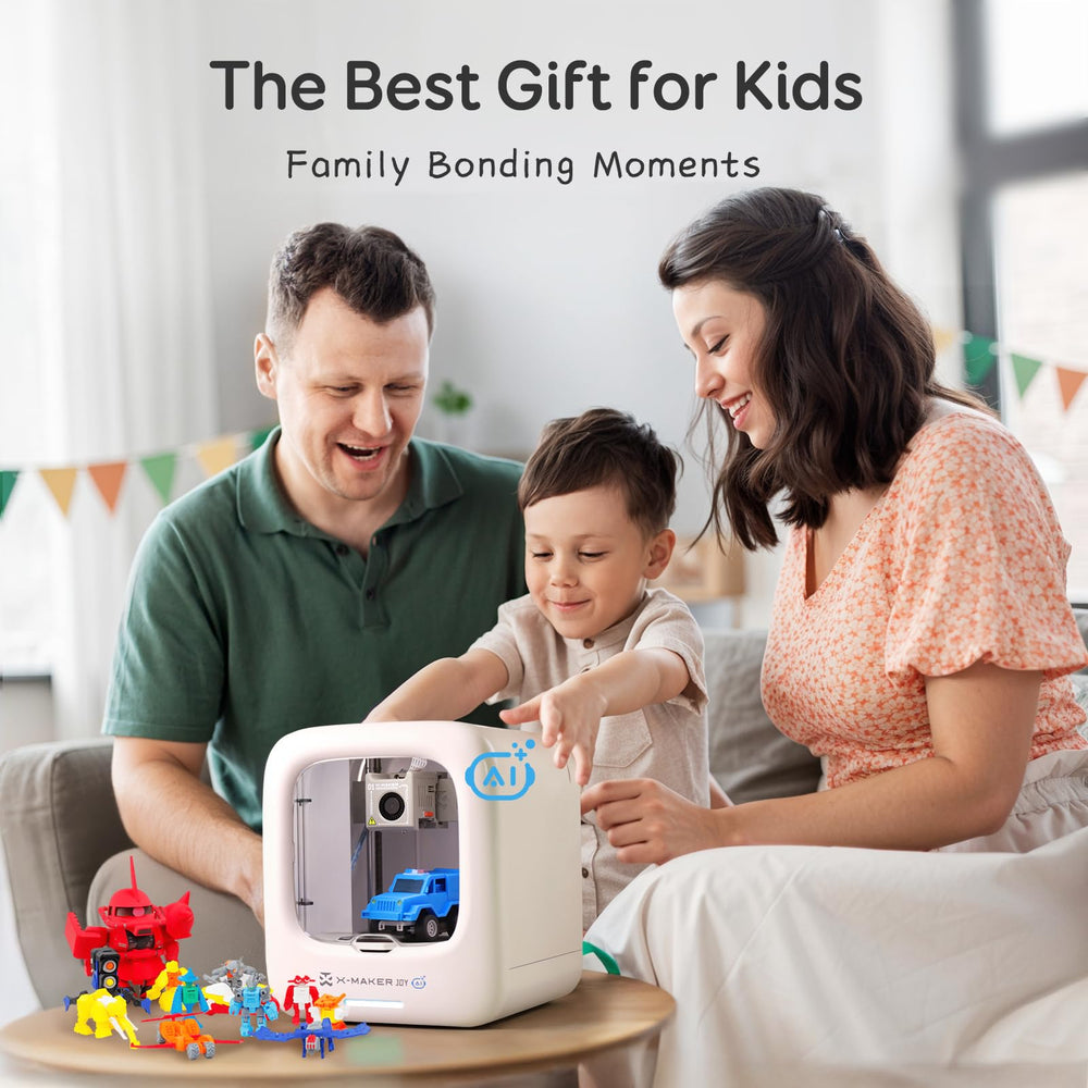 AOSEED X-MAKER JOY AI+ voice control enables hands free operation for families.