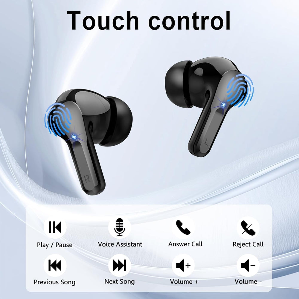AOSRAU earbuds offering up to 8 hours per charge and 48 extra hours in case