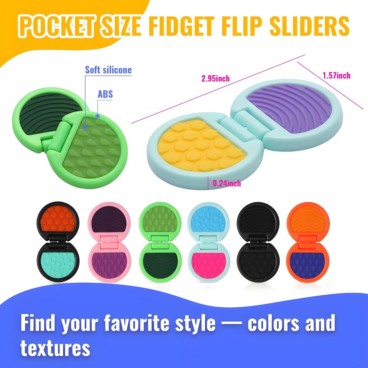 AOSTEONG fidget-compact-pocket-size designed for on-the-go calm