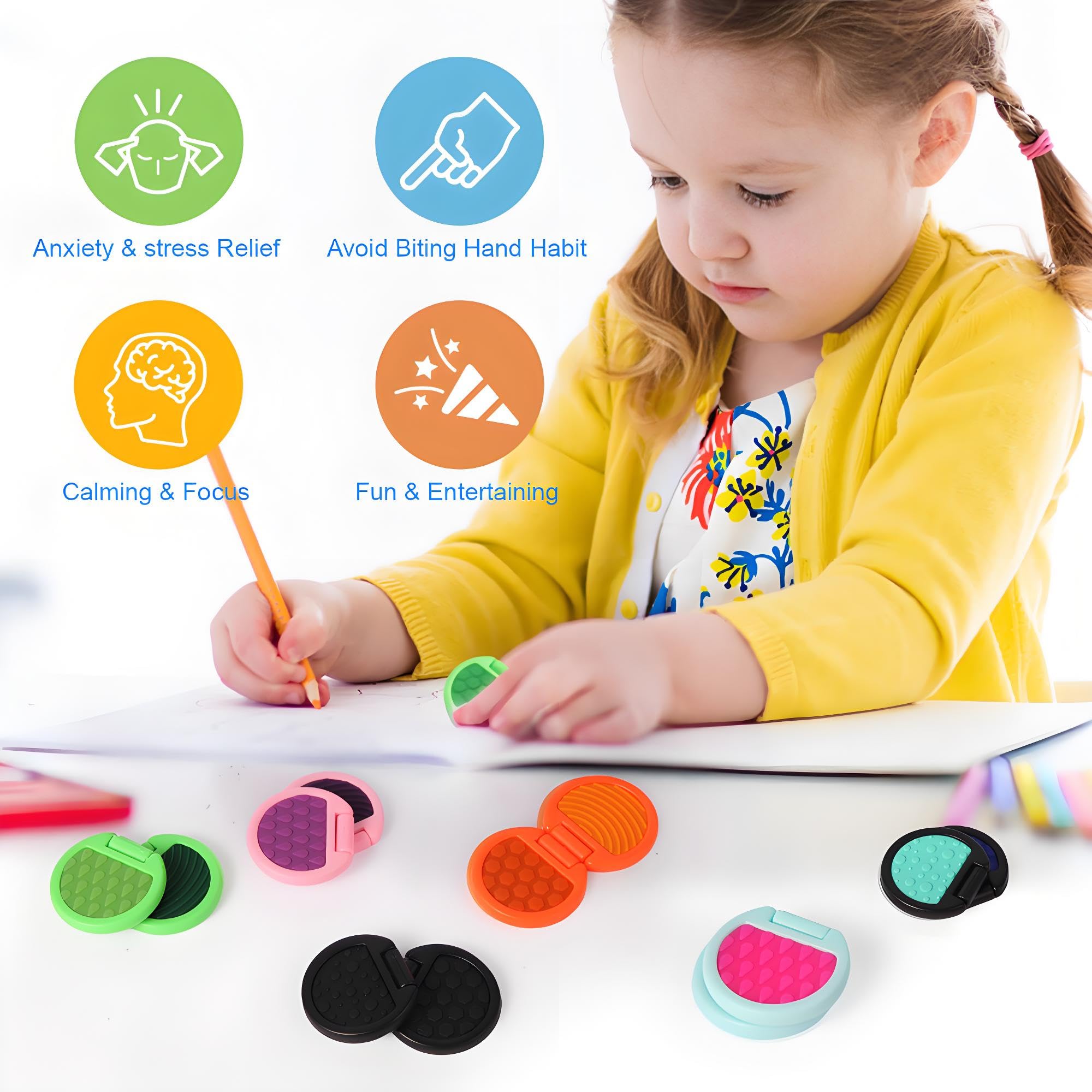 AOSTEONG fidget-quiet-tiny-toy discreet desk companion for focus
