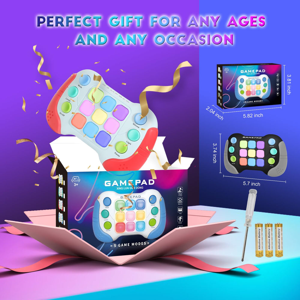 AOTIBO fast push gamepad gift box illustrates a ready-to-gift STEM toy