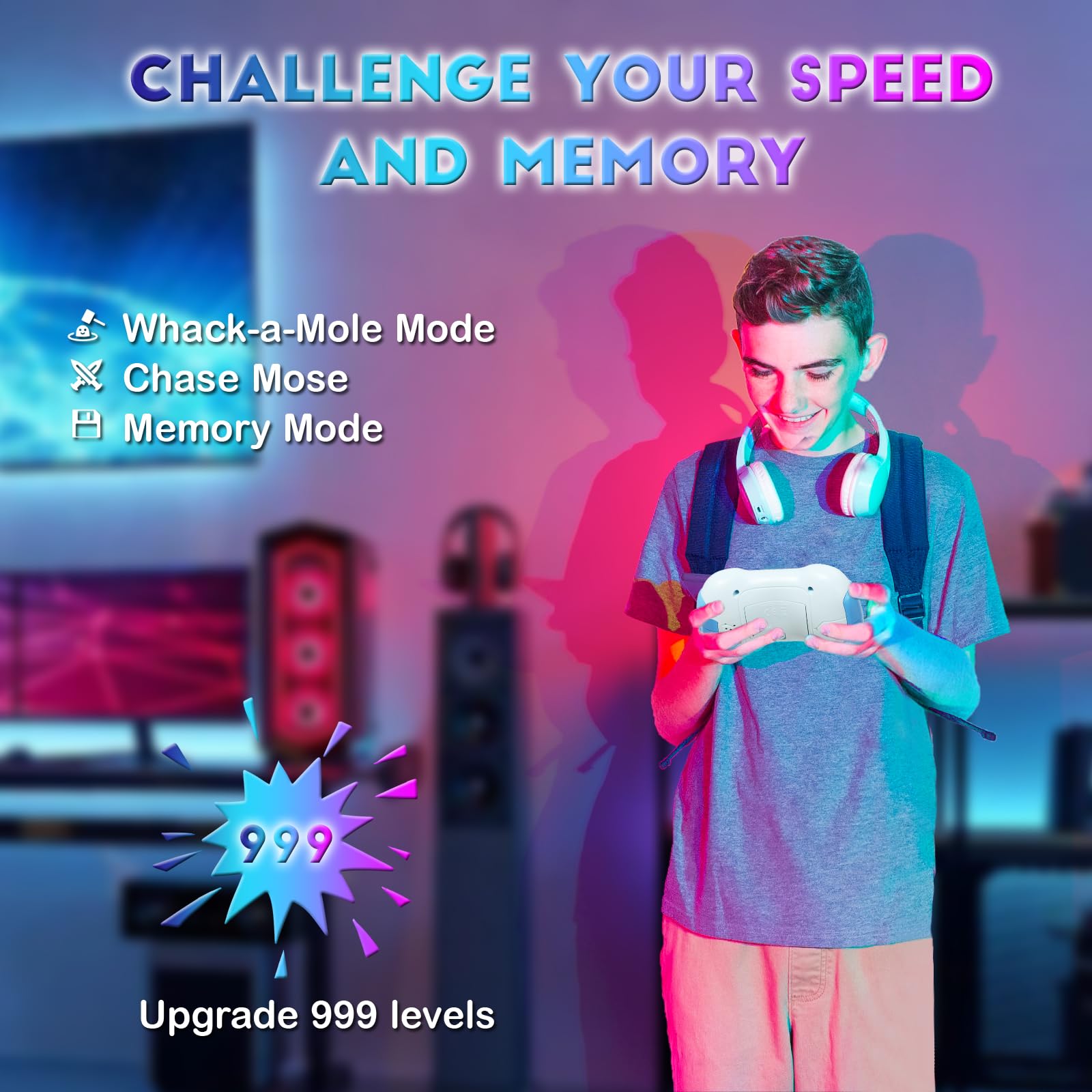 AOTIBO fast push gamepad RGB ambient light enhances immersive gaming sessions