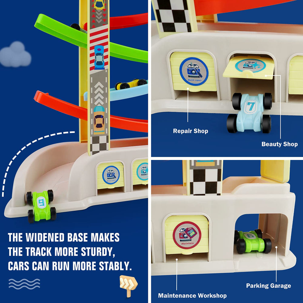 Aotipol dexterity friendly toy builds hand-eye coordination during racing.