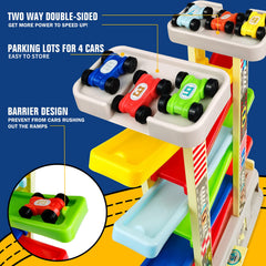 Aotipol race track with six bright ramps sparks colorful racing adventures.