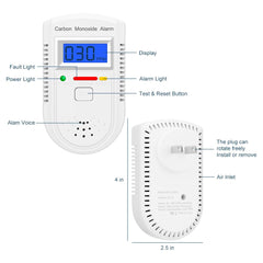 AOTIQUAL CO detector LED indicators reveal status at a glance for quick safety checks