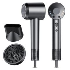 Aowoka Hair Dryer with high-speed motor for rapid drying.