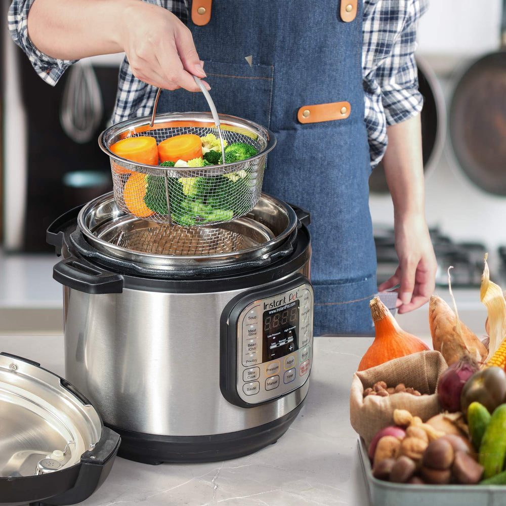 AOZITA dishwasher-safe steamer for easy cleanup