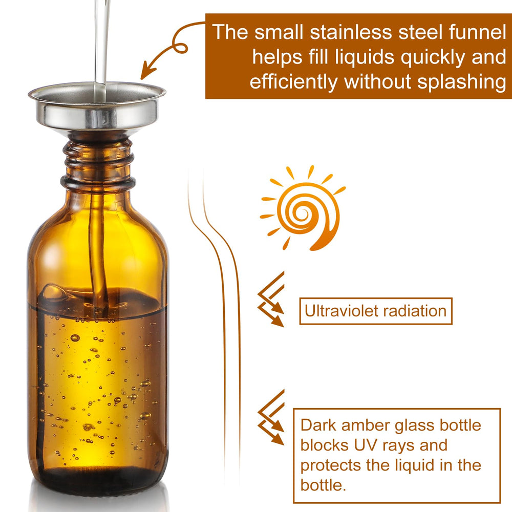 AOZITA travel bottles with leak-proof caps for mess-free portability.