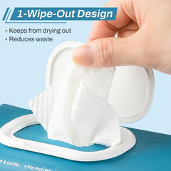 AOZITA One-wipe-out-dispense design keeps wipes fresh.