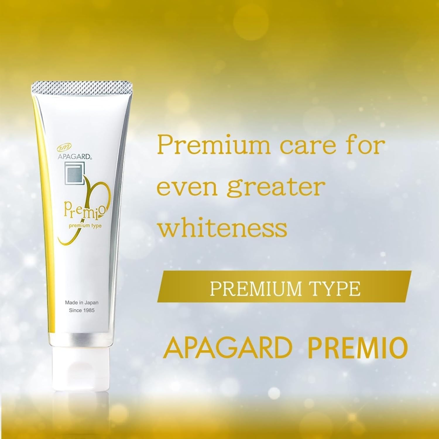APAGARD Premio brushing scene demonstrates refreshing clean and breath care.