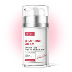 APBM Skin Lightening Cream bottle close-up for daily gentle application