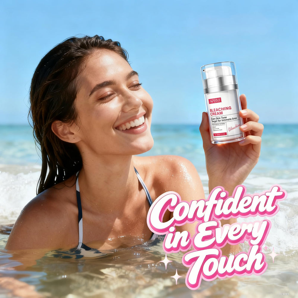 APBM Skin Lightening Cream packaging shown to highlight travel-friendly design