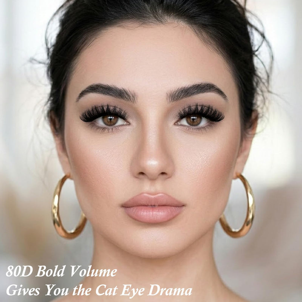 APCYUST Lashes cat-eye full strip outer lift for defined look
