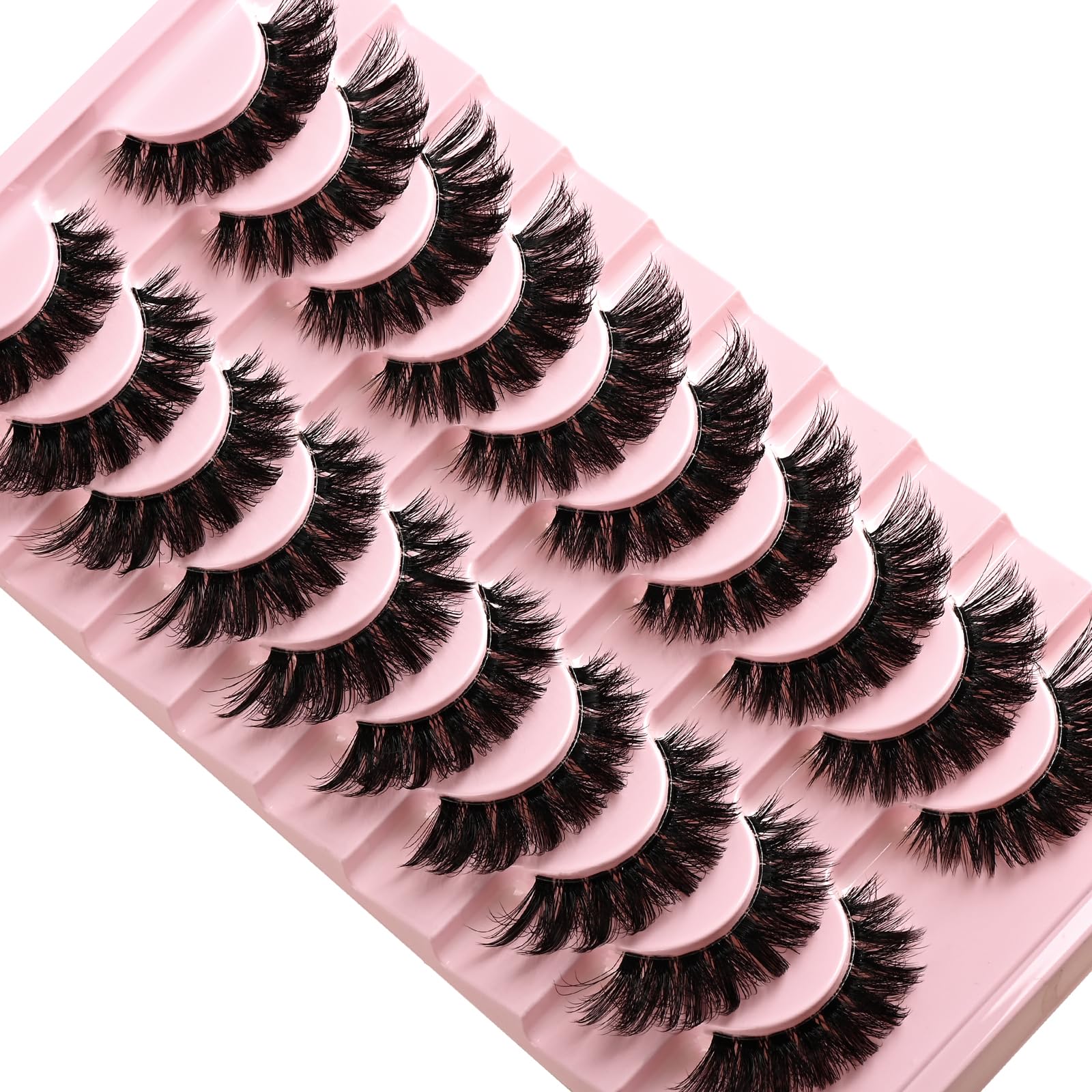 APCYUST Lashes clear band gives an invisible, seamless finish