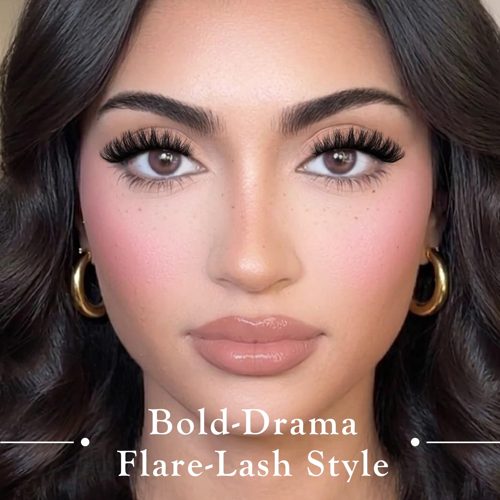 APCYUST ultra-soft lash band for comfortable wear under glasses.
