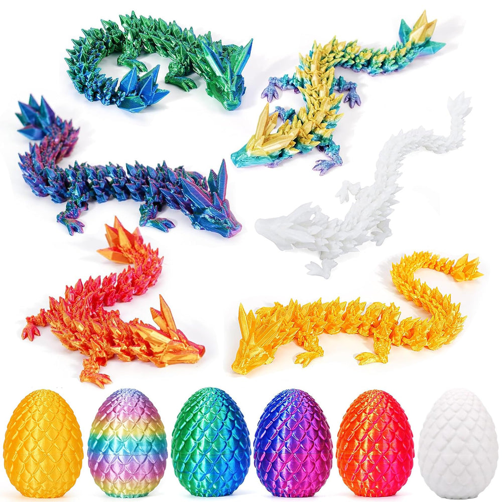 Apear1 dragon egg set with dragon inside for imaginative play and display.