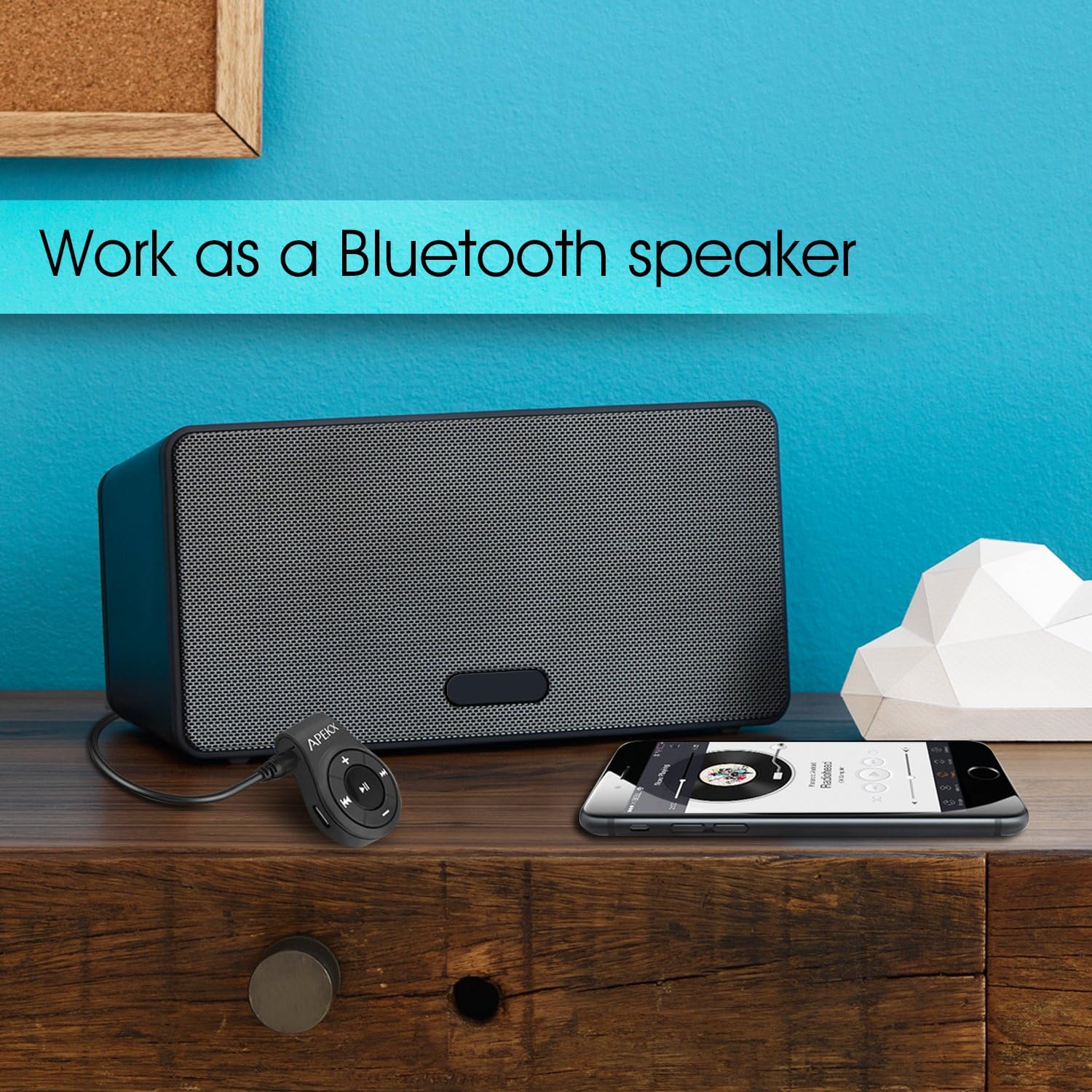 APEKX Clip compatible with iPhone, iPad, Android and more.