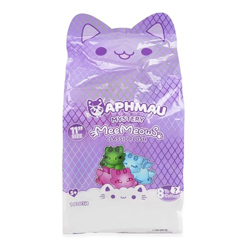 Aphmau MeeMeows dragon plush side view emphasizes portability for on-the-go play.