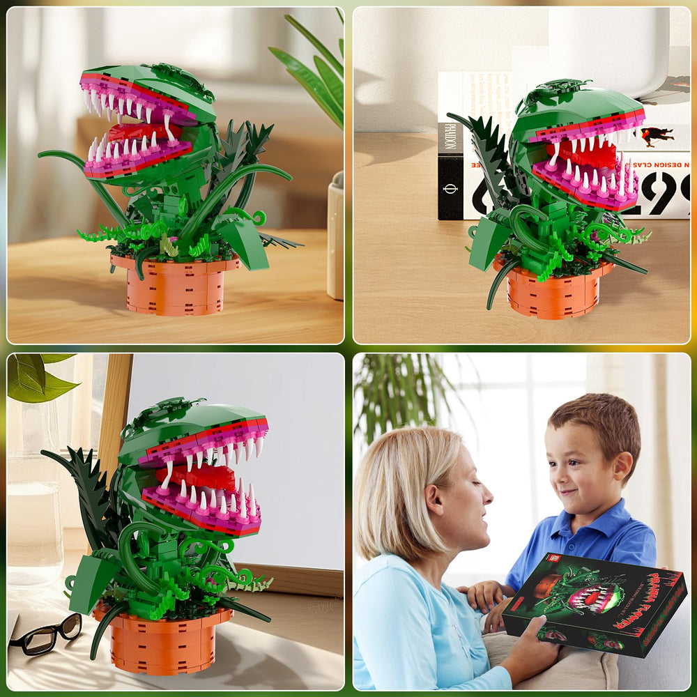 aphpaio Audrey II built from ABS bricks with smooth finish and safe touch