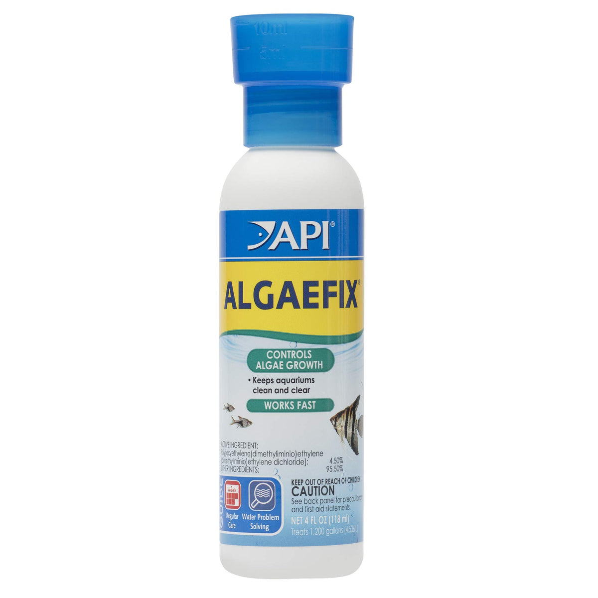 API ALGAEFIX bouteille 4oz montrant le produit et son étiquette claire.