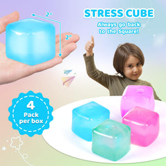 APLIST Red Stress Cube features durable shell and leak-proof design