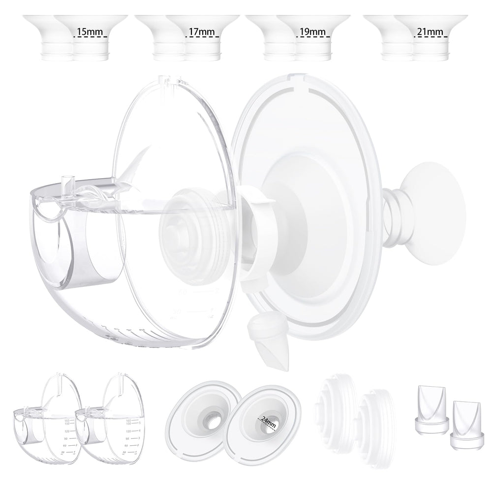 APMOOM M5 24mm collection cup with double-sealed flange for a secure fit