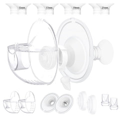 APMOOM M5 24mm collection cup with double-sealed flange for a secure fit
