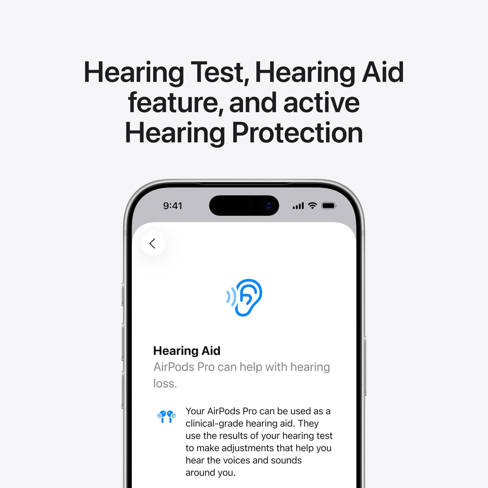 Apple AirPods Pro 3 live translation feature shown translating a conversation.