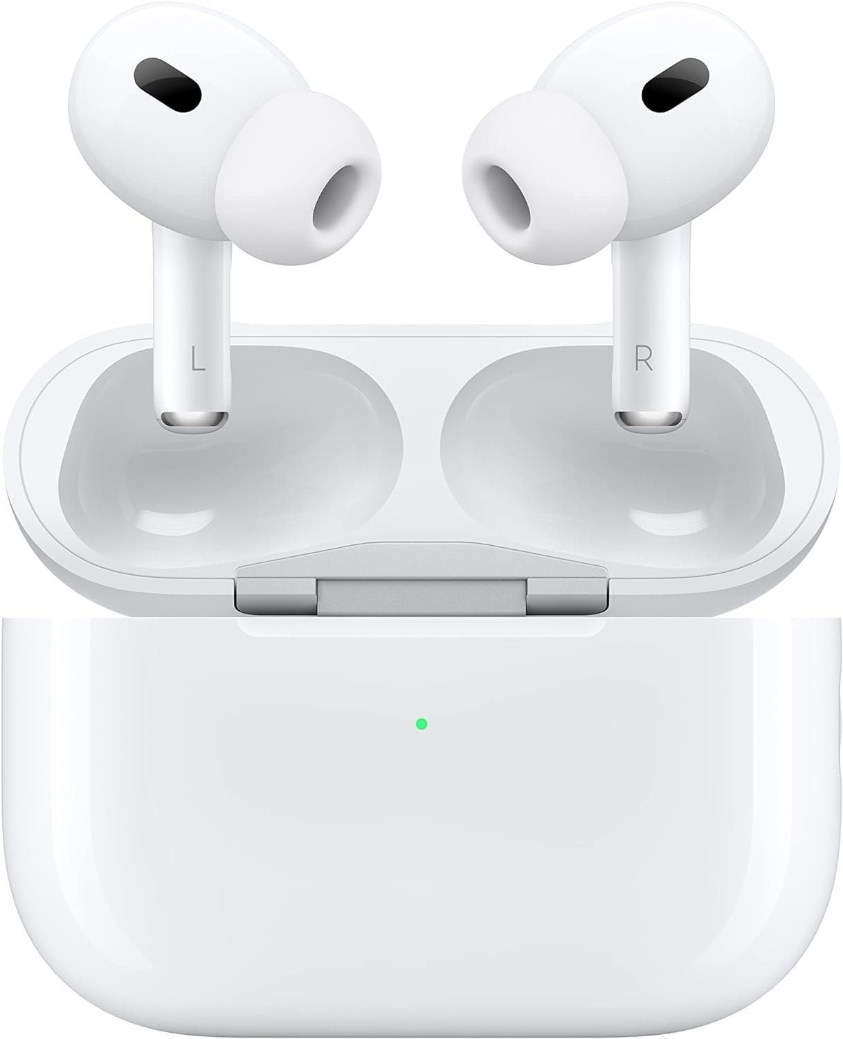 Apple AirPods Pro silicone tips shown for customizable comfort.
