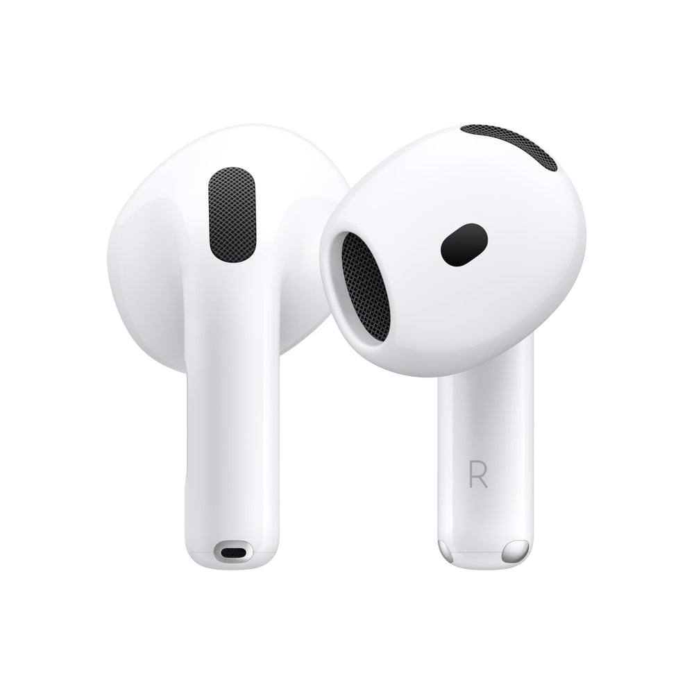 Apple AirPods 4 wireless earbuds enable seamless iPhone pairing and all-day listening.