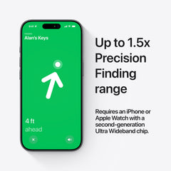 Apple AirTag Find My sharing lets trusted contacts see location temporarily.