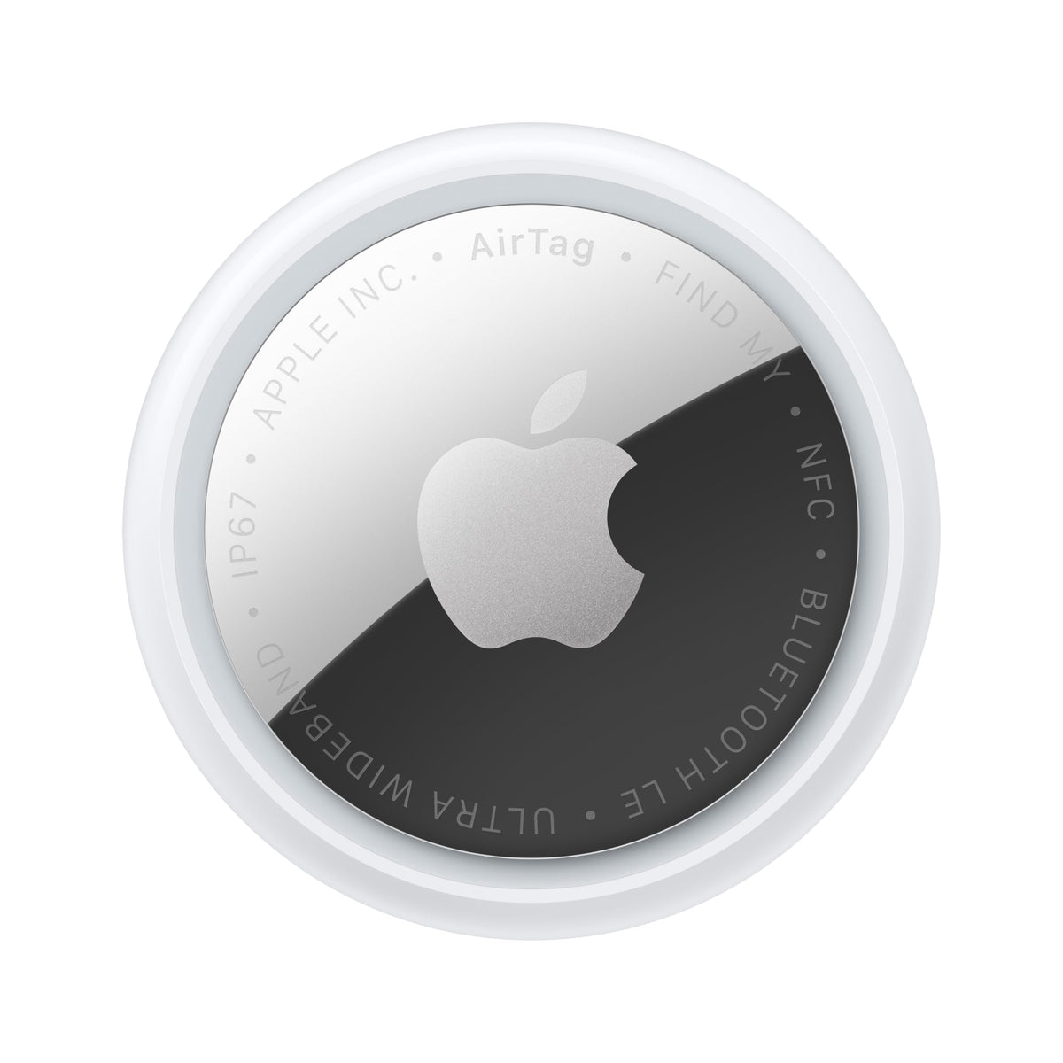 Apple AirTag with loud speaker and distinctive chime helps you locate items quickly.