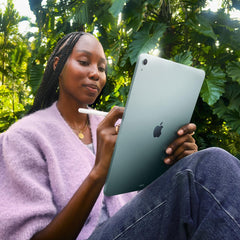 Apple iPad Air M4 chip enables smooth multitasking on the go.