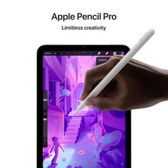 Apple iPad mini front camera with Center Stage keeps you in frame during video calls.