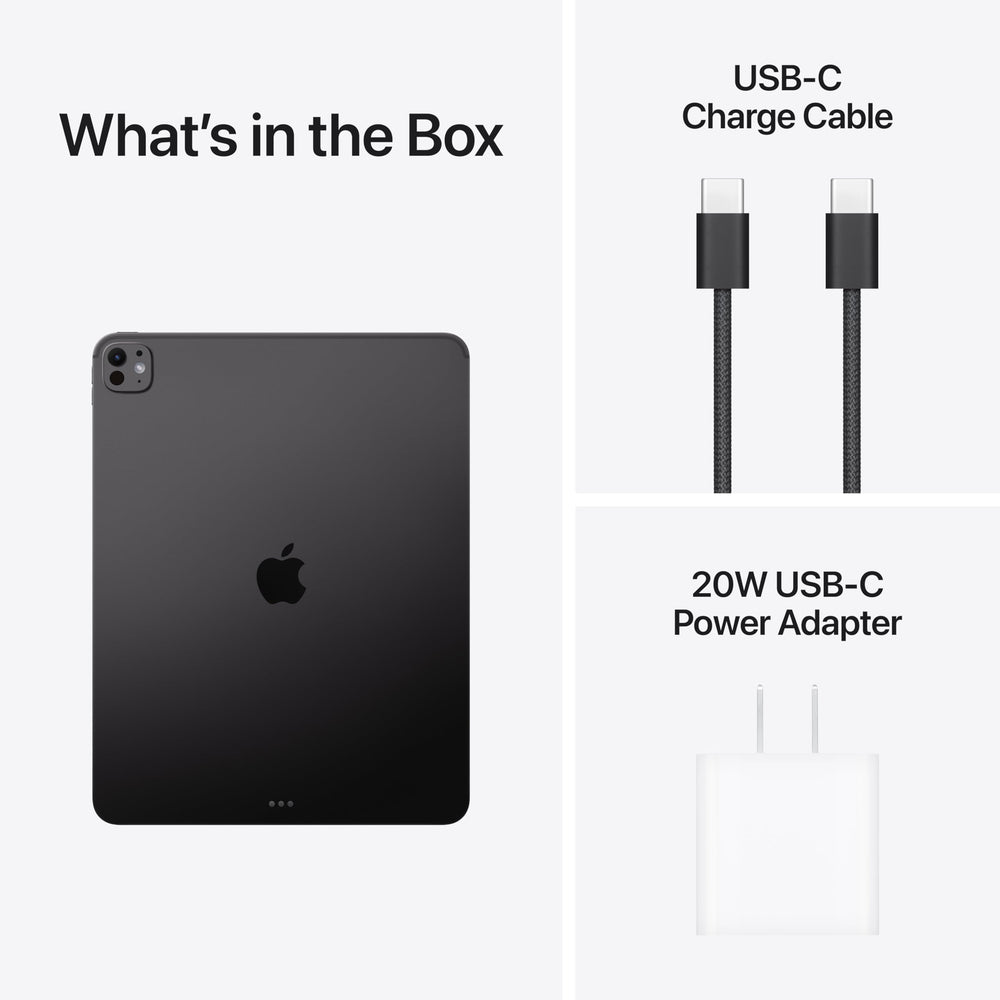 Apple iPad Pro 13-inch M5 supports Pencil Pro and Magic Keyboard for creative productivity.