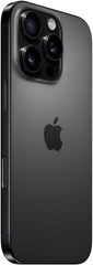 Apple iPhone 16 Pro Max Renewed titanium frame side view highlighting durability.