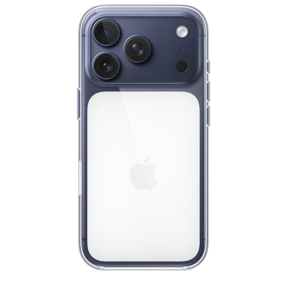 Apple iPhone 17 Pro Clear Case camera-control detail for precise movements