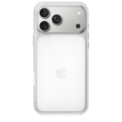 Apple iPhone 17 Pro Max clear case with smooth glossy finish protects color while guarding against scratches.