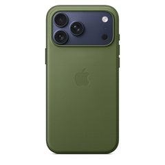 Apple iPhone 17 Pro Max TechWoven Case with MagSafe, green back view, durable protection potential.