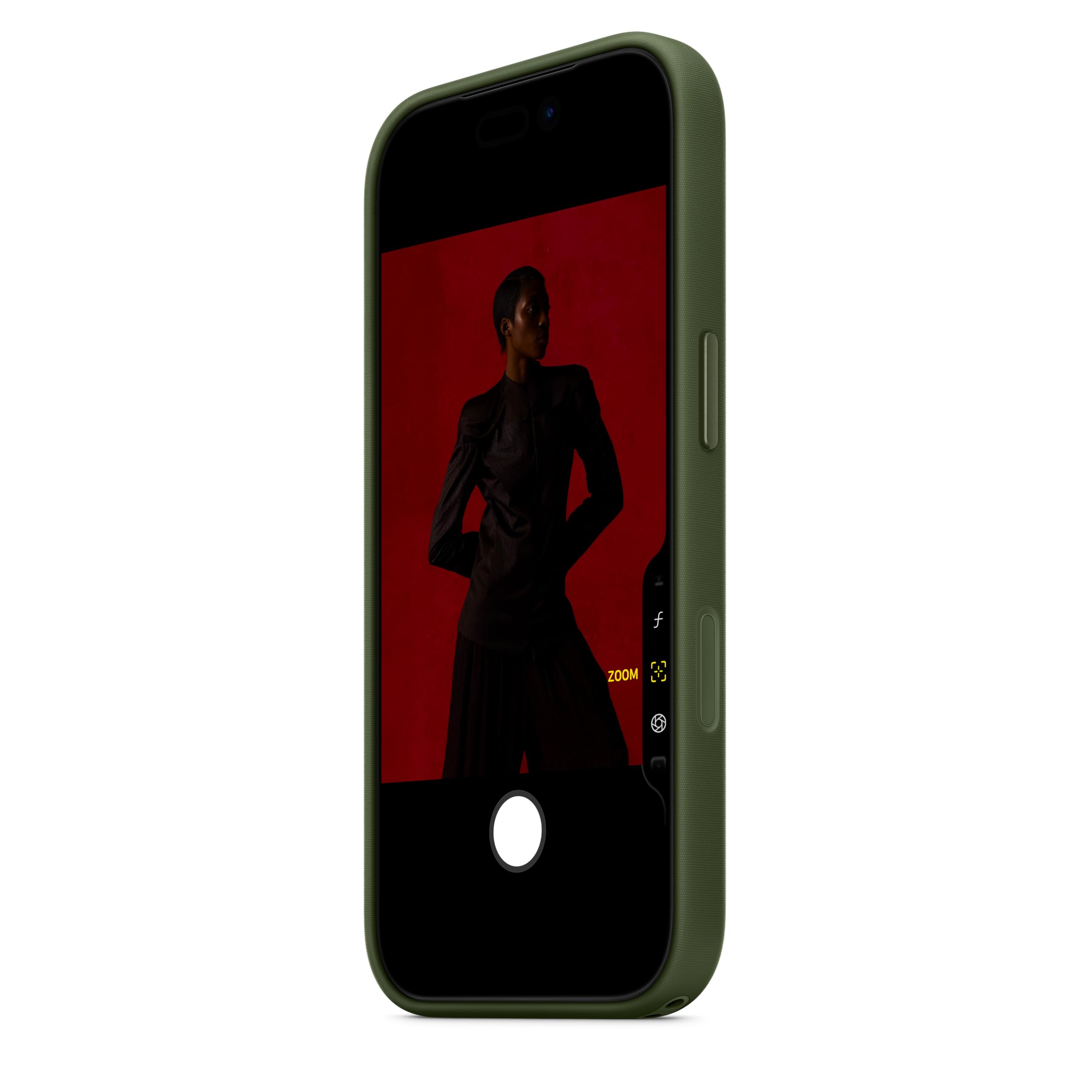 Apple iPhone 17 Pro TechWoven Case with MagSafe side view emphasizing grip and button feedback